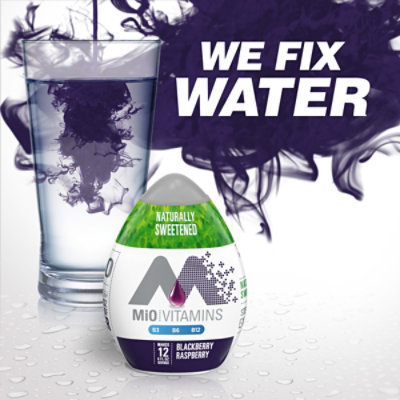 MiO Vitamins Blackberry Raspberry Naturally Flavored & Sweetened Liquid Water Enhancer - 1.62 Fl. Oz. - Image 3