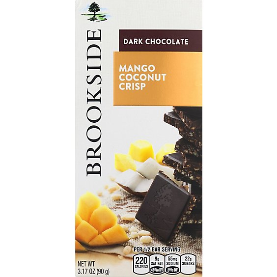 Brookside Dark Chocolate Mango Coconut Crisp - 3.17 Oz