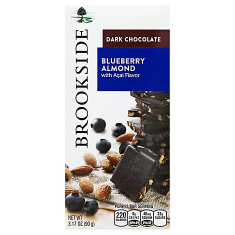 Brookside Dark Chocolate Blueberry Almond With Acai Flavor - 3.17 Oz