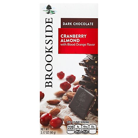 Brookside Dark Chocolate Cranberry Almond with Blood Orange Flavor - 3.17 Oz