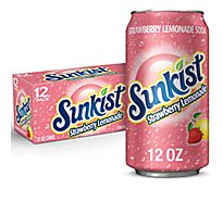Sunkist Strawberry Lemonade - 12-12 Fl. Oz.
