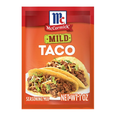 McCormick Mild Taco Seasoning Mix - 1 Oz - Image 1