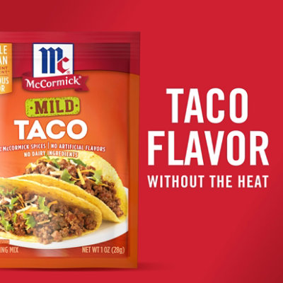 McCormick Mild Taco Seasoning Mix - 1 Oz - Image 2