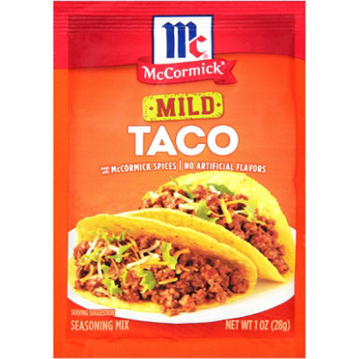 McCormick Seasoning Mix Taco Mild - 1 Oz