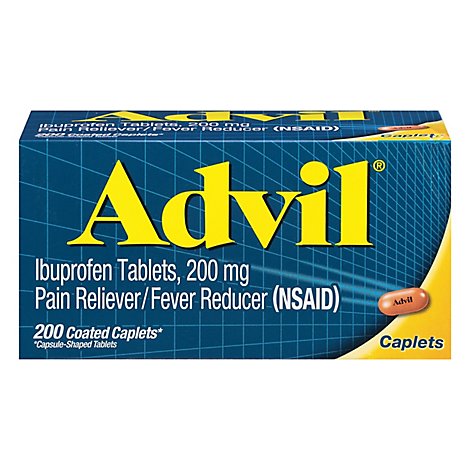 Advil Caplets - 200 Count