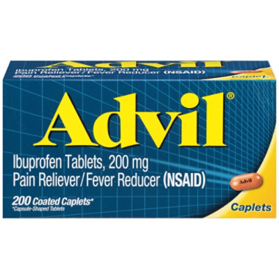 Advil Caplets - 200 Count