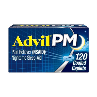 Advil PM Caplets - 120 Count - Image 1