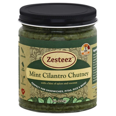 Mint Cilantro Chutney - 9 Oz