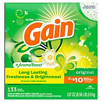 Gain Ultra Powder Laundry Detergent Original 120 Loads - 137 Oz - Image 1