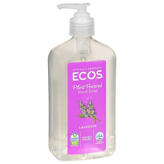 ECOS Earth Friendly Soap Hand Liquid Lavender - 17 Oz