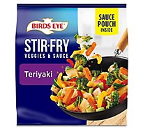 Birds Eye Teriyaki Stir Fry Veggies And Sauce Frozen Vegetables - 15 Oz