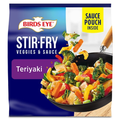 Birds Eye Stir Fry Veggies & Sauce Teriyaki - 15 Oz