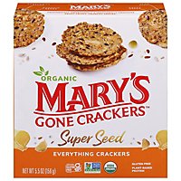 Marys Gone Crackers Super Seed Organic Everything - 5.5 Oz - Image 2