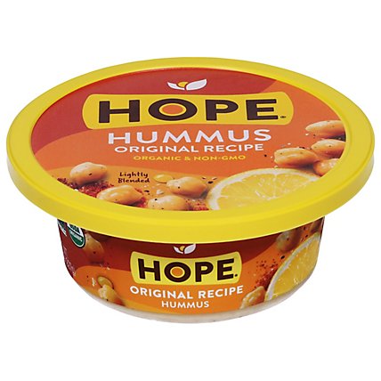 Hope Foods Hummus Original - 8 Oz - Image 3