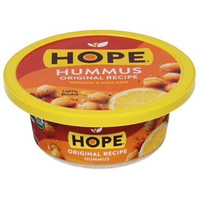 Hope Foods Hummus Original - 8 Oz - Image 2