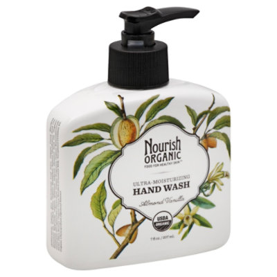 Nouri Hand Wash Almnd Vnla - 7.0 Oz