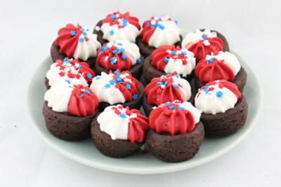 Brownies Party Platter Patriotic - 14 Oz - Image 1