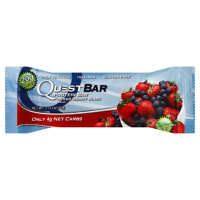 Quest Bar Mixed Berry Bliss 2.12 Oz Safeway