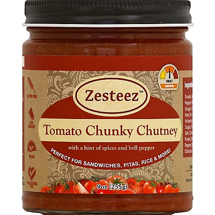 Tomato Chutney - 9 Oz - Image 2