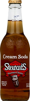 Stewarts Cream Soda - 12 Fl. Oz. - Image 2