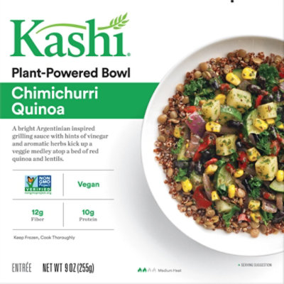 Kashi Frozen Entree Chimichurri Quinoa Single Serve - 9 Oz - Image 2