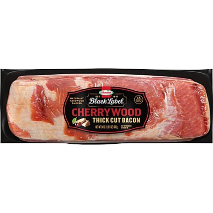 Hormel Premium Black Label Bacon Cherrywood - 24 Oz - Image 1