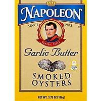 Napoleon Oysters Smoked Garlic Butter - 3.66 Oz - Image 2
