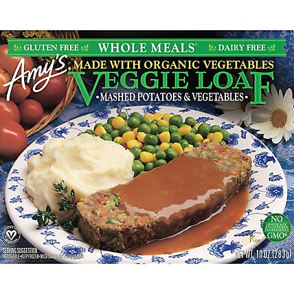 Amy's Veggie Loaf Whole Meal - 10 Oz - Image 2