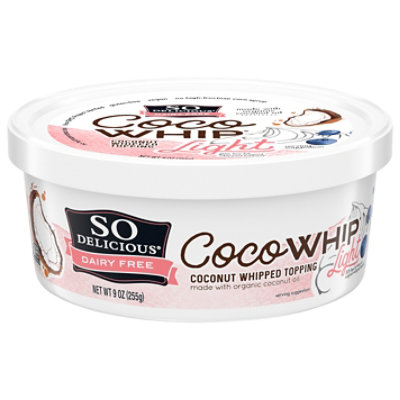 So Delicious Coco Whip! Whipped Topping Light Coconut - 9 Oz - Image 3