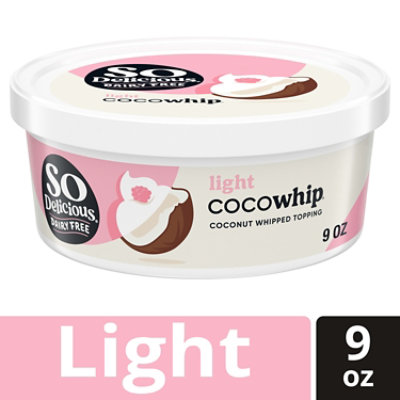 So Delicious Coco Whip! Whipped Topping Light Coconut - 9 Oz - Image 2