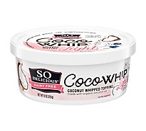 So Delicious Coco Whip! Whipped Topping Light Coconut - 9 Oz