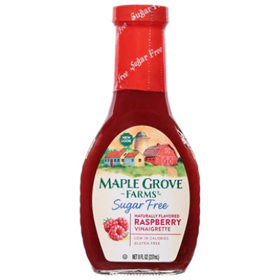 Maple Grove Farms Vinaigrette Sugar Free Raspberry - 8 Fl. Oz. - Image 3