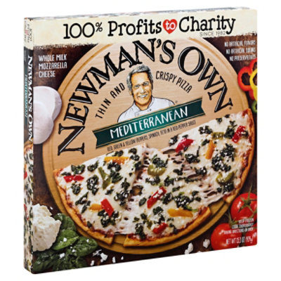 Newmans Own Pizza Mediterranean Frozen - 13.5 Oz