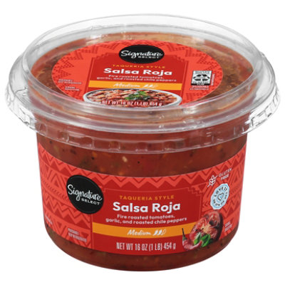 Signature Select/Cafe Roja Medium Salsa - 16 Oz - Image 3