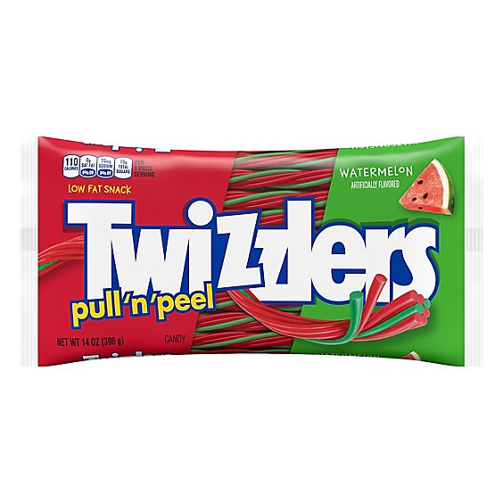 Twizzlers Candy Pull N Peel Watermelon - 14 Oz