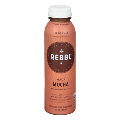 Rebbl Maca Mocha - 12 Fl. Oz. - Image 3