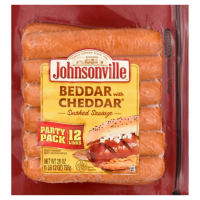 Johnsonville Sausage Smoked Beddar With Cheddar 12 Links - 28 Oz - Image 3