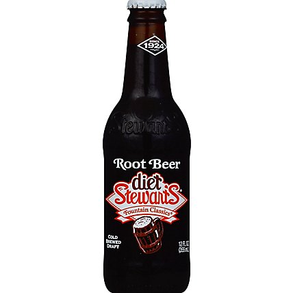 Stewarts Dt Root Beer - 12 Fl. Oz. - Image 2