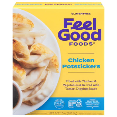 Feel Good Foods Potstickers Chicken - 10 Oz - Image 2