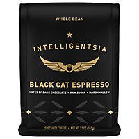 Intelligentsia Black Cat Classic Espresso Medium Roast Direct Trade Whole Bean Coffee Bag - 12 Oz - Image 2