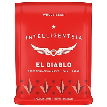 Intelligentsia El Diablo Dark Roast Direct Trade Whole Bean Coffee Bag - 12 Oz - Image 3
