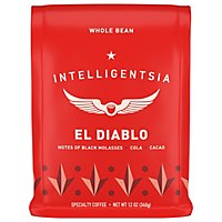 Intelligentsia El Diablo Dark Roast Direct Trade Whole Bean Coffee Bag - 12 Oz - Image 1
