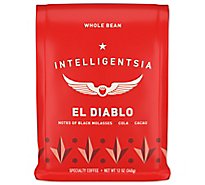Intelligentsia El Diablo Dark Roast Direct Trade Whole Bean Coffee Bag - 12 Oz