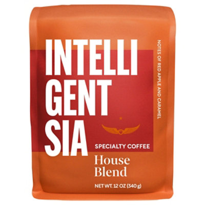 Intelligentsia House Blend Light Roast Direct Trade Whole Bean Coffee Bag - 12 Oz - Image 1