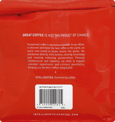 INTELLIGENTSIA Coffee Direct Trade Fresh Roasted El Gallo Breakfast Blend - 12 Oz - Image 3