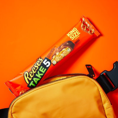 Reeses Take 5 Pretzel Peanut And Chocolate King Size Candy Bar - 2.25 Oz - Image 2
