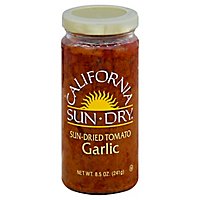 California Sun Dry Garlic With Sun Dried Tomatoes - 8.5 Oz - Image 1