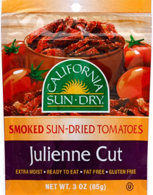 California Sun Dry Tomatoes Smoked Julienne - 3 Oz - Image 2