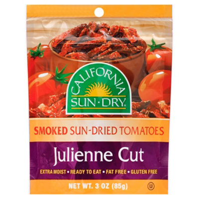 California Sun Dry Tomatoes Smoked Julienne - 3 Oz