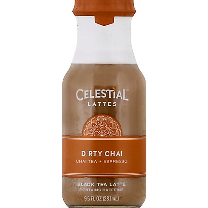 Celestial Latte Black Tea Dirty Chai - 9.5 Fl. Oz. - Image 2